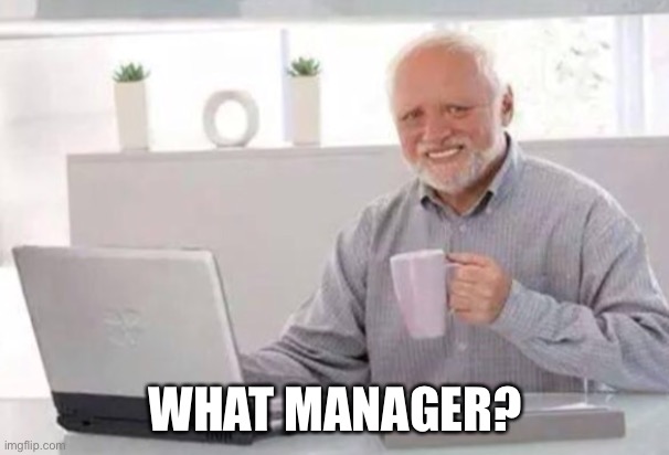 Harold | WHAT MANAGER? | image tagged in harold | made w/ Imgflip meme maker