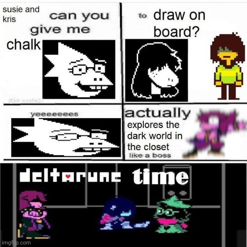 image tagged in deltarune | made w/ Imgflip meme maker