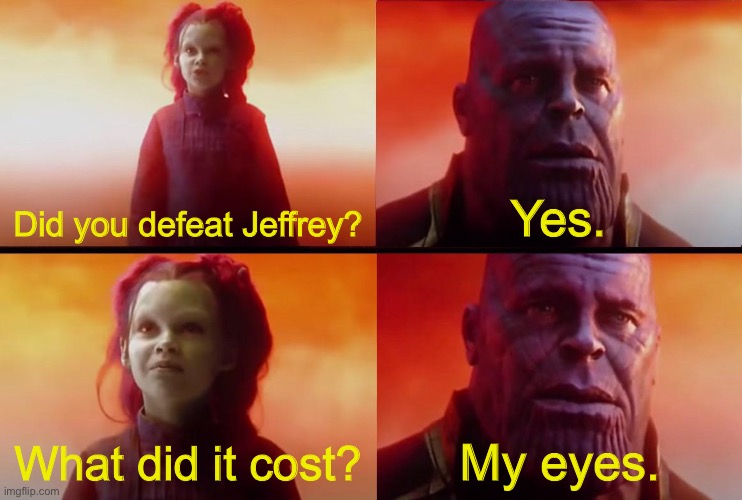 thanos what did it cost - Imgflip