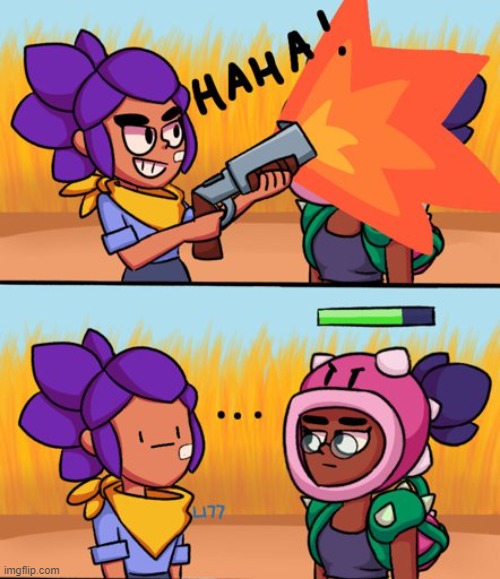 *wheeze* I found this template, whoever made it is awesome | image tagged in brawl stars | made w/ Imgflip meme maker
