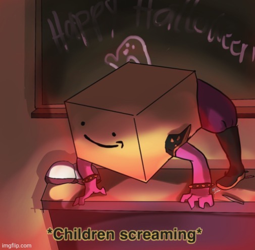 "I was a box for Halloween once. " | image tagged in deltarune | made w/ Imgflip meme maker