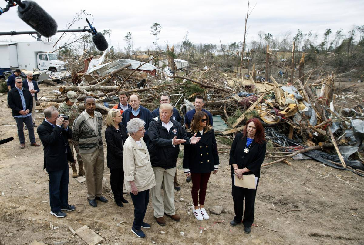 Trump tornado Blank Meme Template