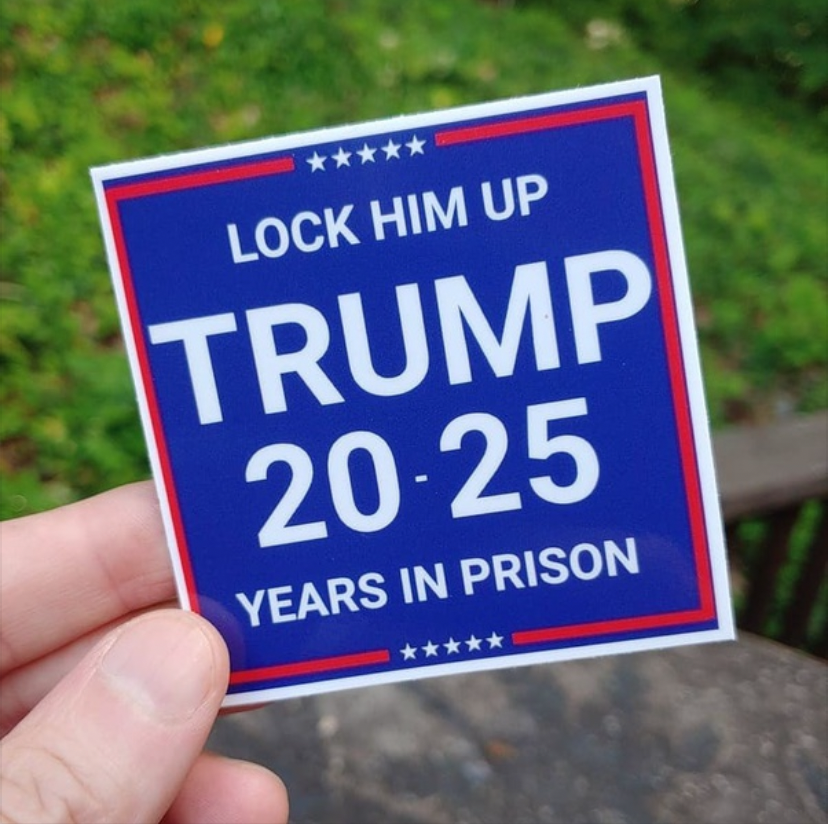 Lock him up Trump 20-25 years Blank Meme Template