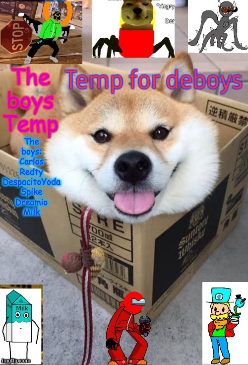 DeBoys Temp | Temp for deboys | image tagged in deboys temp | made w/ Imgflip meme maker