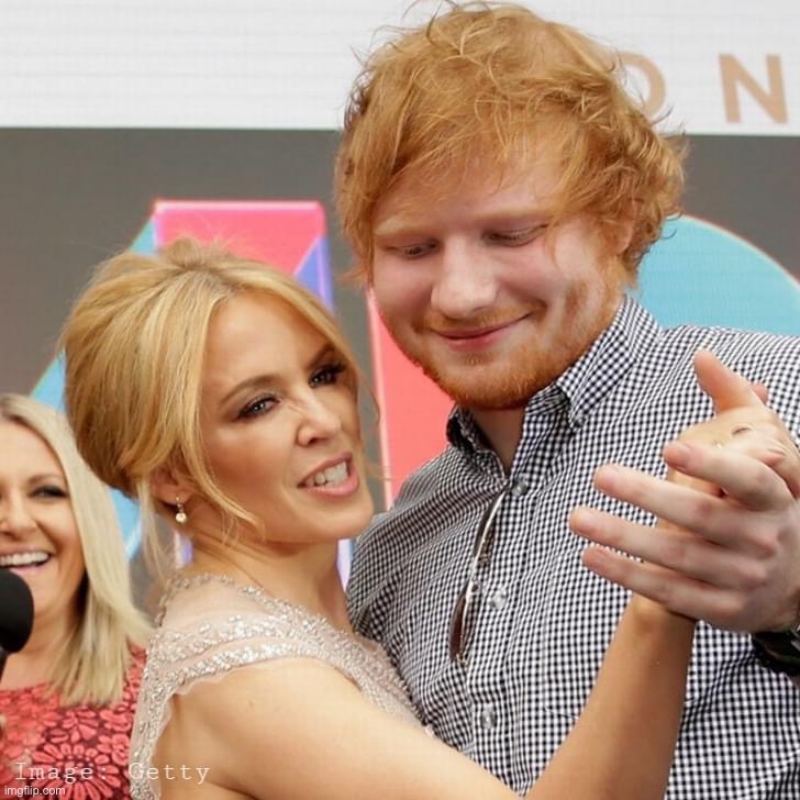 gawd y’d she dance w that loser | image tagged in kylie ed sheeran dance | made w/ Imgflip meme maker