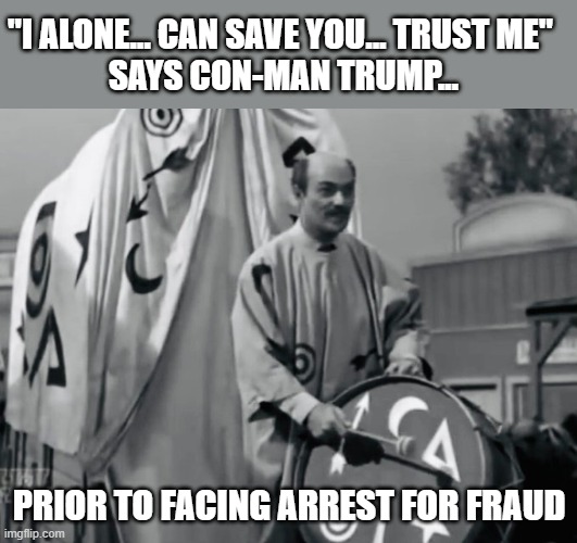 1958 Western - Trackdown - features con-man W. Trump trying to pull off similar scam to DJT | "I ALONE... CAN SAVE YOU... TRUST ME" 
SAYS CON-MAN TRUMP... PRIOR TO FACING ARREST FOR FRAUD | image tagged in trump,election 2020,the big lie,trackdown,gop fraud | made w/ Imgflip meme maker