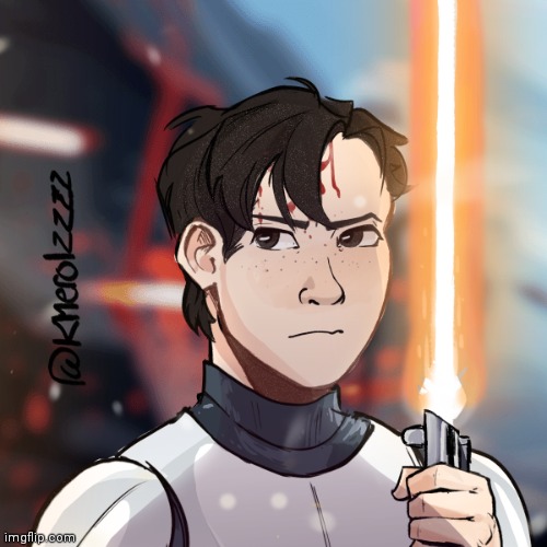 Ken Minada, ex-stormtrooper and Gray Jedi. | made w/ Imgflip meme maker