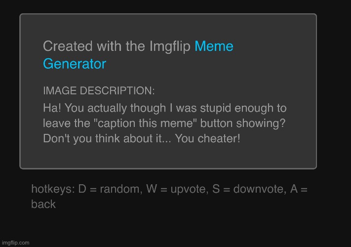 made w/ Imgflip meme maker