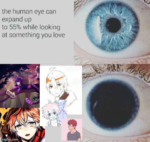 Eye pupil expand | image tagged in eye pupil expand | made w/ Imgflip meme maker