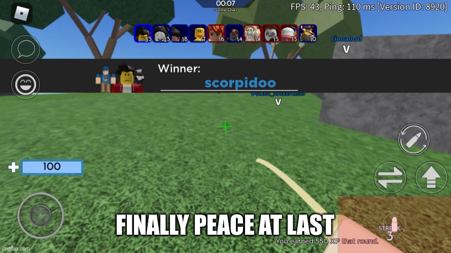 FINALLY PEACE AT LAST | made w/ Imgflip meme maker