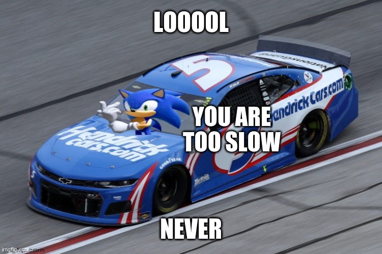 LOOOOL YOU ARE TOO SLOW NEVER | made w/ Imgflip meme maker