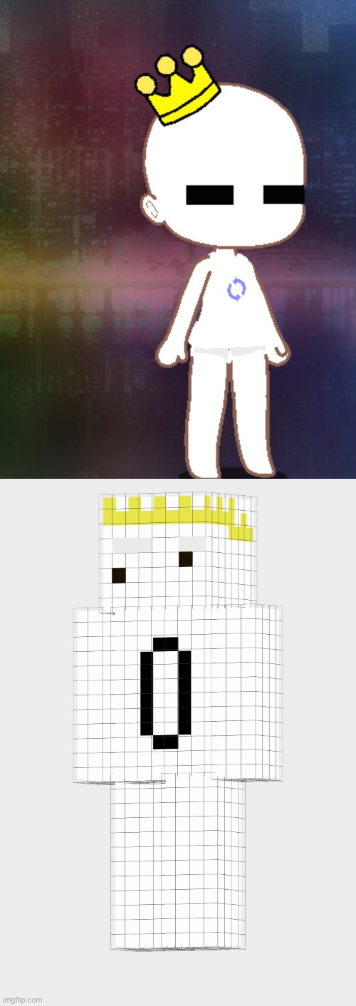 Easily made my my skin I. Gacha | made w/ Imgflip meme maker