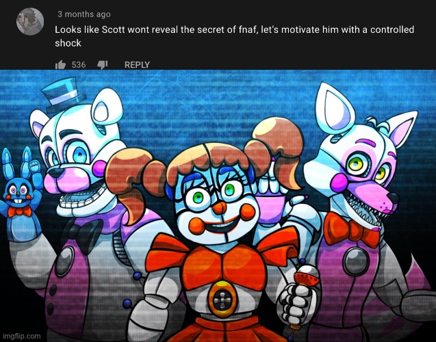 SL | image tagged in fnaf sister location | made w/ Imgflip meme maker