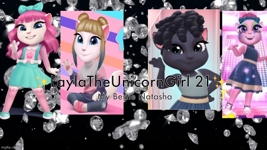 Natasha Vs Kilu 2 | ✨LaylaTheUnicornGirl 21✨; My Bestie Natasha | image tagged in change my mind | made w/ Imgflip meme maker