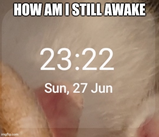 HOW AM I STILL AWAKE | made w/ Imgflip meme maker