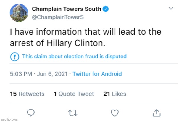 Clinton Body Count | image tagged in google clinton body count,cia operative,working against americans,champlain towers south | made w/ Imgflip meme maker