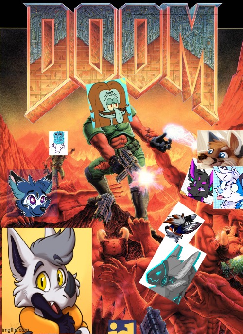 Doom 1993 | image tagged in doom guy | made w/ Imgflip meme maker