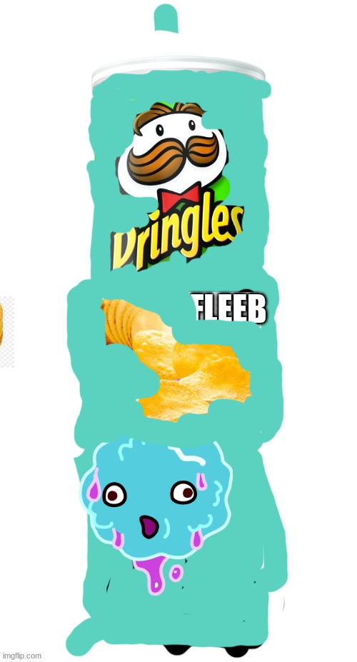 pringles new flavor fleeb | FLEEB | image tagged in make your own pringles | made w/ Imgflip meme maker