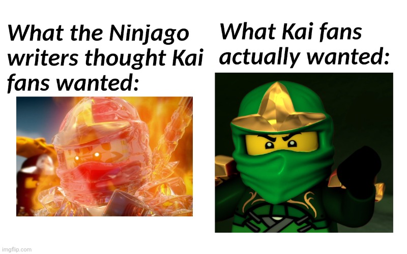 image tagged in kai,ninjago,memes,could i be the green ninja | made w/ Imgflip meme maker