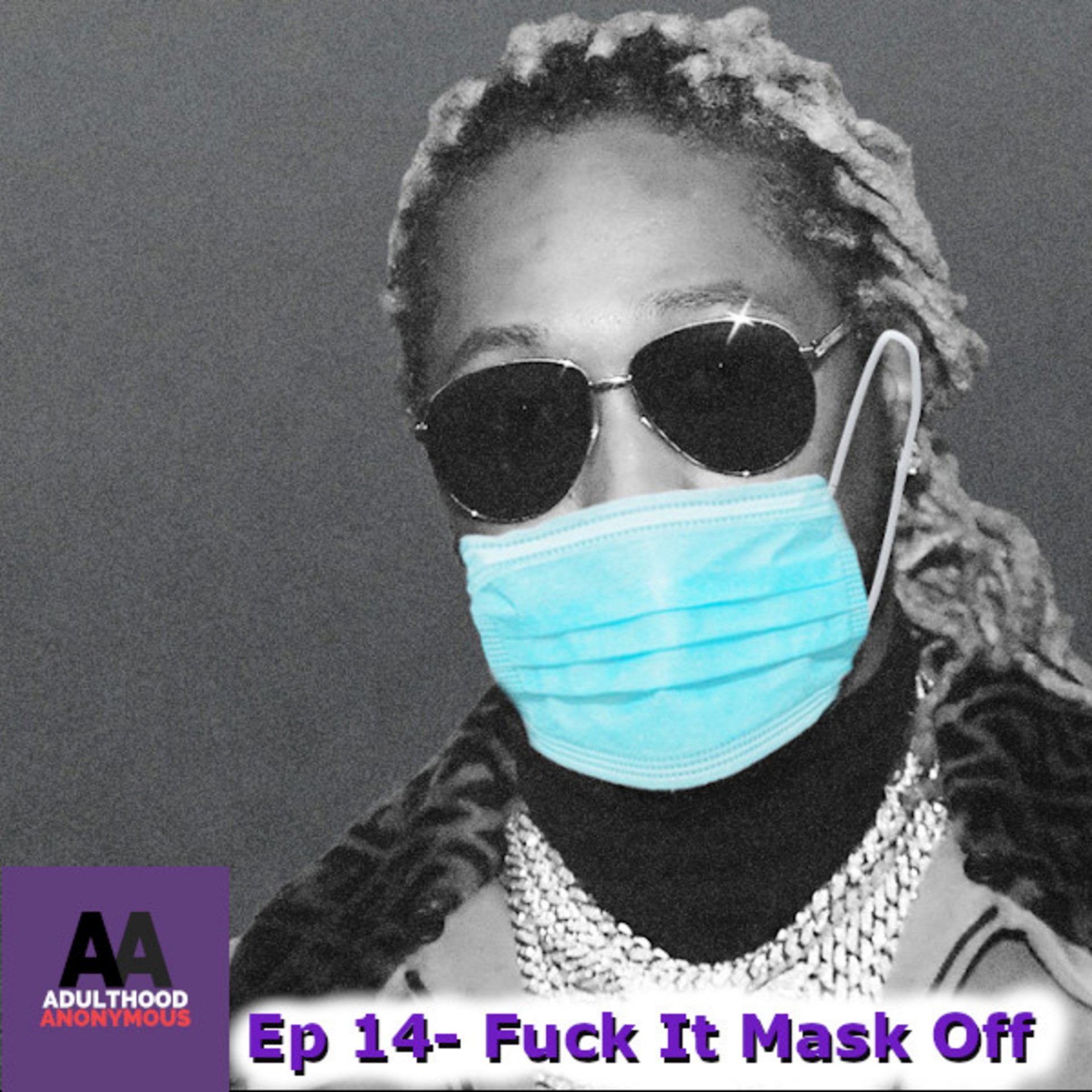 High Quality Future fuck it mask off Blank Meme Template