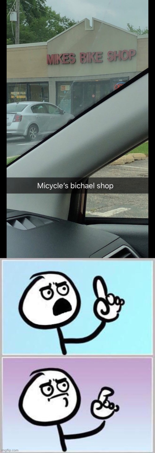 Micycle Bicheal | image tagged in wait what | made w/ Imgflip meme maker