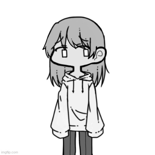 E ._. | image tagged in depressed lily | made w/ Imgflip meme maker