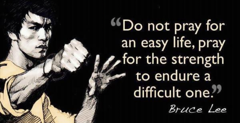 Bruce Lee quote Blank Meme Template