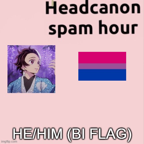 HE/HIM (BI FLAG) | made w/ Imgflip meme maker