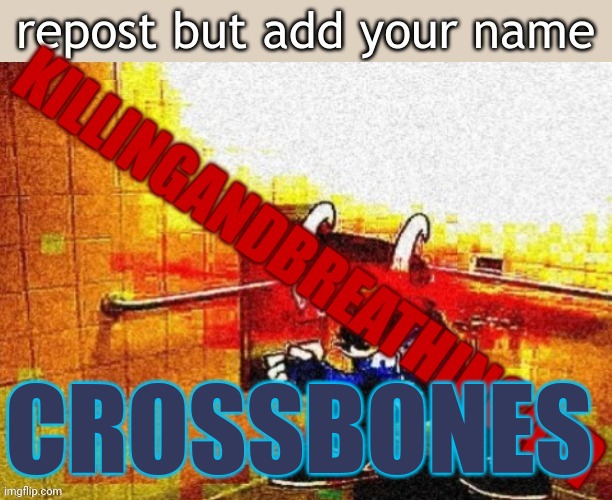 CROSSBONES | made w/ Imgflip meme maker
