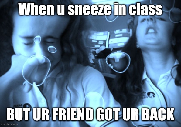 True Homie | When u sneeze in class; BUT UR FRIEND GOT UR BACK | image tagged in politics lol | made w/ Imgflip meme maker