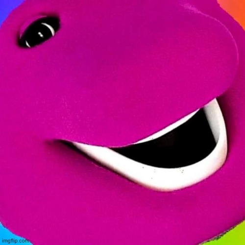 kids zoo barney | image tagged in funny memes | made w/ Imgflip meme maker