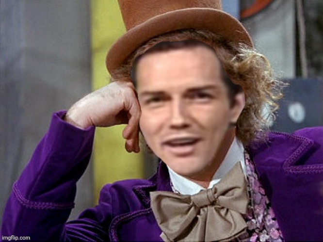 Shout out to CheeseNuggies! His art and memes are amazing! Go follow him! | image tagged in willy wonka norm macdonald,norm macdonald,weekend update with norm,shout out | made w/ Imgflip meme maker