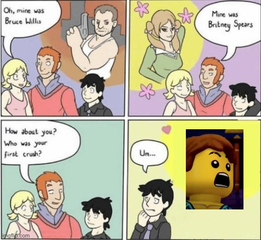 Sorry yes | image tagged in childhood crushes template | made w/ Imgflip meme maker