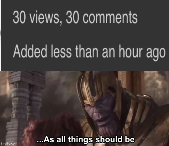 Thanos perfectly balanced as all things should be | image tagged in thanos perfectly balanced as all things should be | made w/ Imgflip meme maker