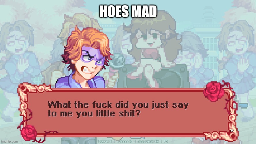 ANGERY | HOES MAD | image tagged in angery | made w/ Imgflip meme maker