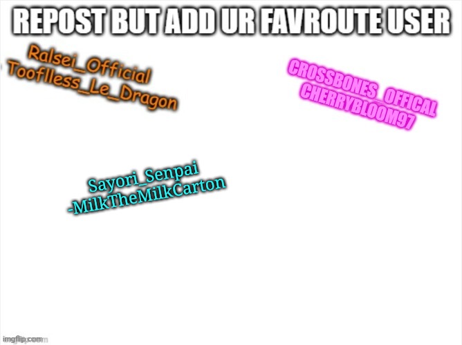 Trend time ig | Sayori_Senpai
-MilkTheMilkCarton | made w/ Imgflip meme maker