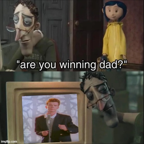 HAHAHA ANYONE NOTICE ANYTHING SUSPICIOUS | image tagged in are you winning dad | made w/ Imgflip meme maker