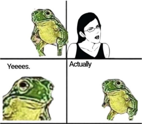 Frog boss Blank Meme Template
