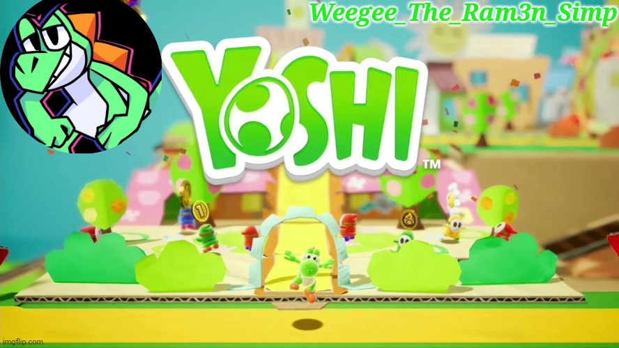 Weegee's Epic Yoshi Temp Blank Meme Template