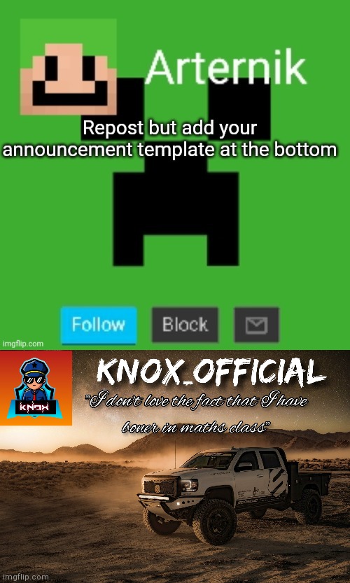 image tagged in knox_official announcement page v4 | made w/ Imgflip meme maker