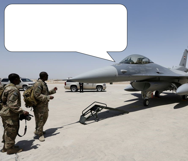 Fighter Jet says Blank Meme Template