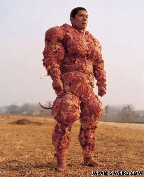 Uomo di strutto Blank Meme Template