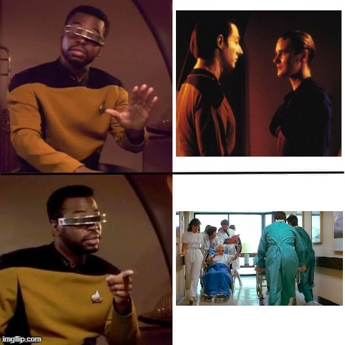 Geordi Drake | image tagged in geordi drake | made w/ Imgflip meme maker