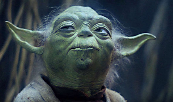 Thoughtful stupid yoda Blank Meme Template