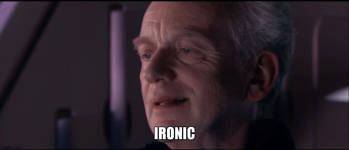 Palpatine Ironic  | IRONIC | image tagged in palpatine ironic | made w/ Imgflip meme maker