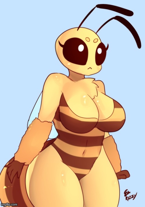 Buzzy fluffy bee | made w/ Imgflip meme maker