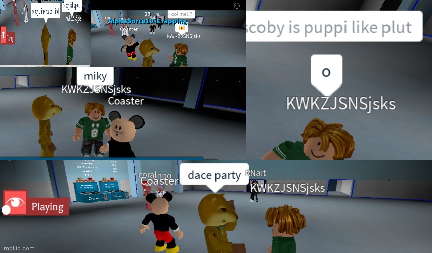 I met this 7 yr old who was so innocent so I gave surprise with my friend and we dressed up as Scooby Doo and Mickey mouse to ma | image tagged in memes,funny,funny memes,wholesome,lol,gaming | made w/ Imgflip meme maker