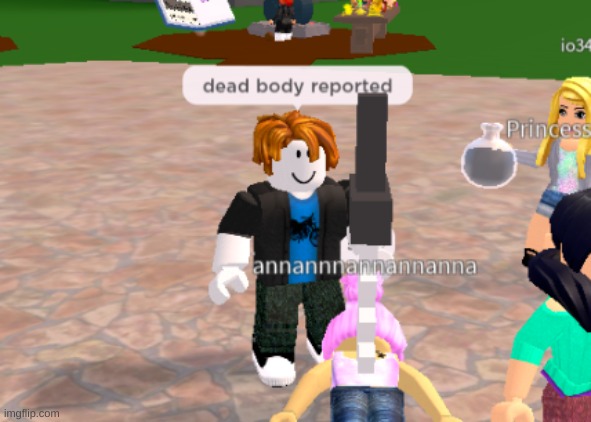 OOF | image tagged in bacon that's sus | made w/ Imgflip meme maker