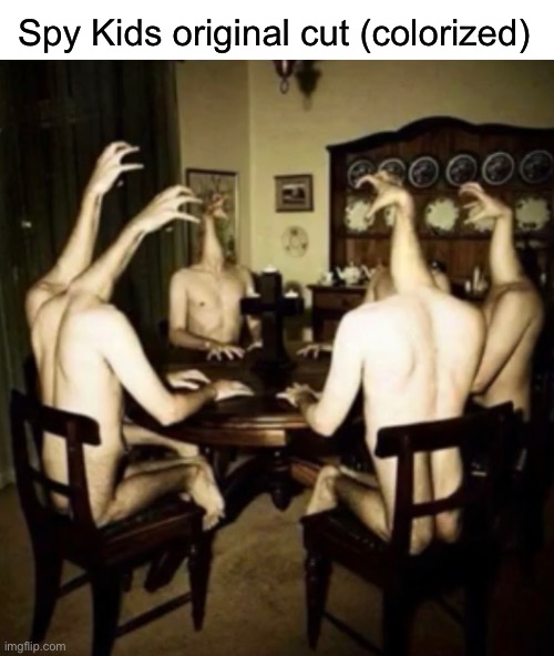 Spy Kids | Spy Kids original cut (colorized) | image tagged in spy kids,funny,memes,thumbs | made w/ Imgflip meme maker