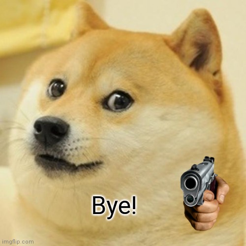 Best Doge! | Bye! | image tagged in memes,doge | made w/ Imgflip meme maker